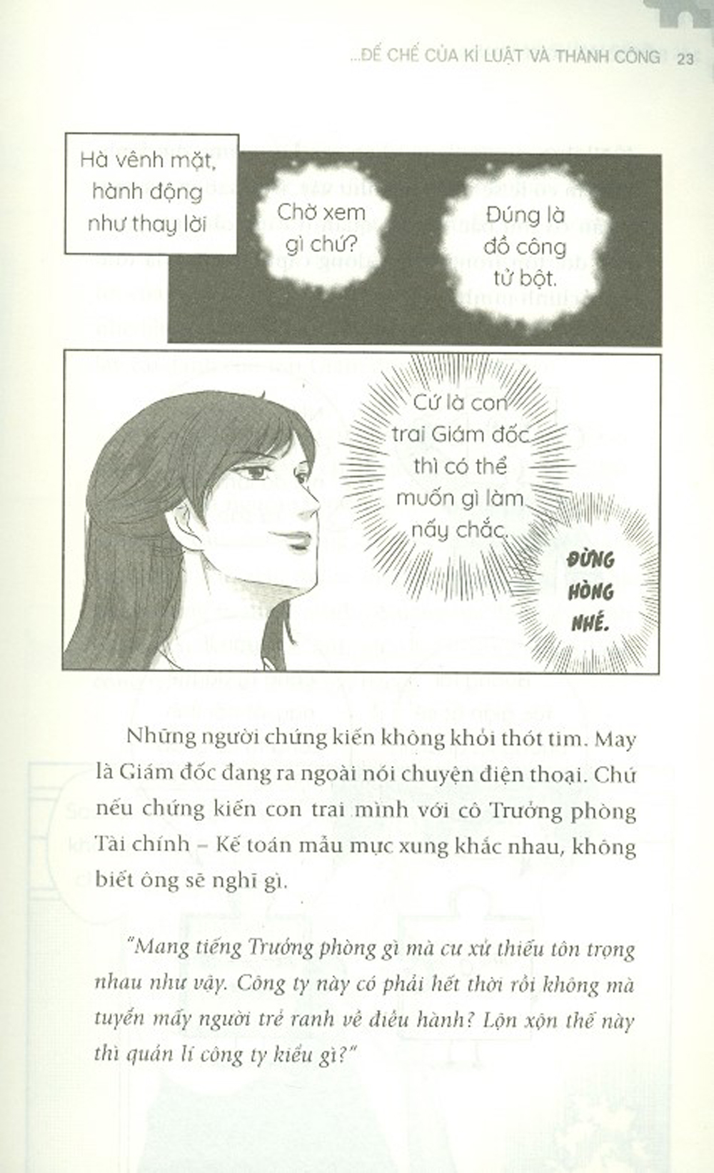 biến doanh nghiệp thành đế chế của kỉ luật và thành công