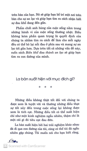 biến khổ đau thành an lạc