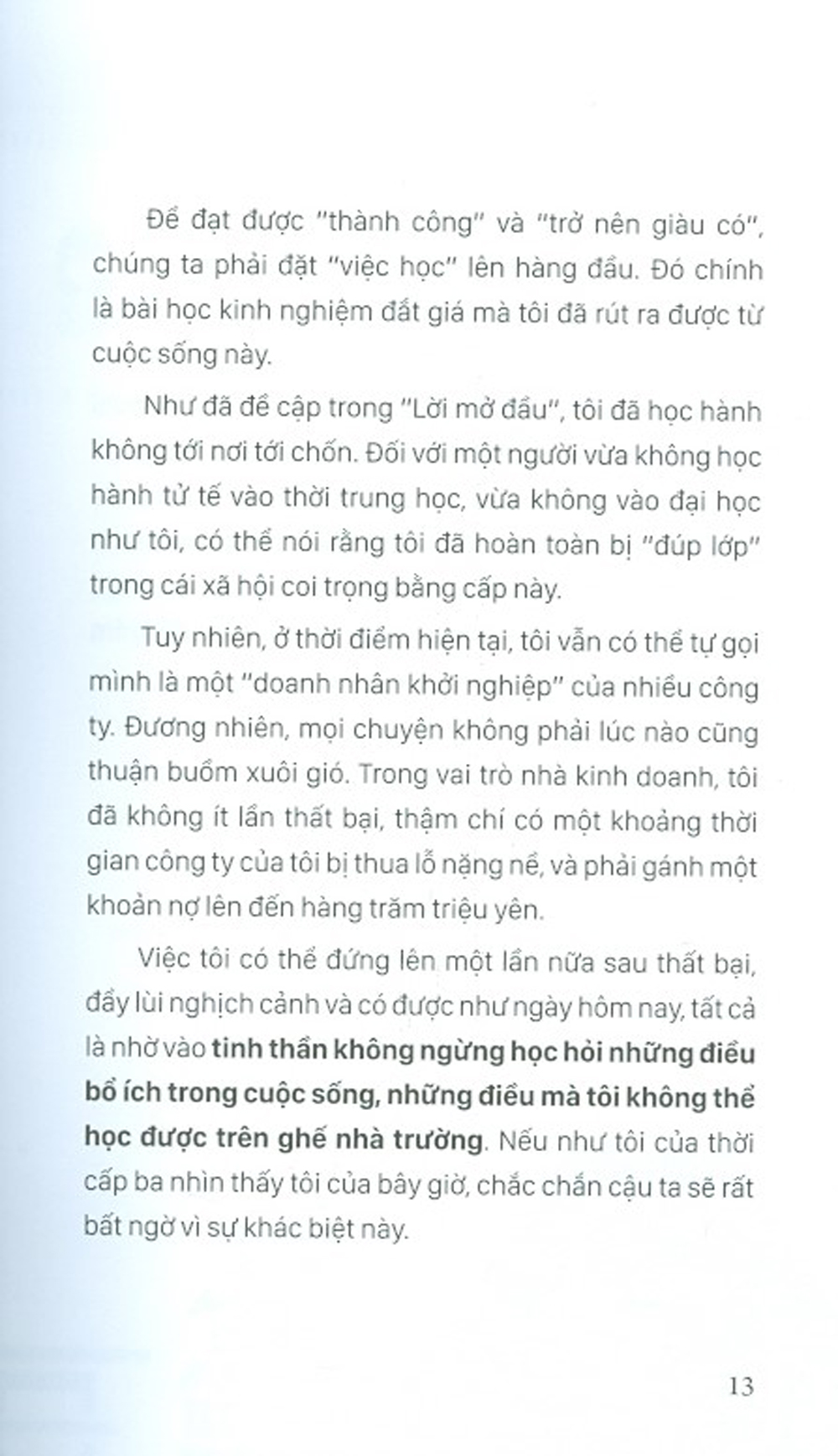 biến kiến thức thành tiền bạc