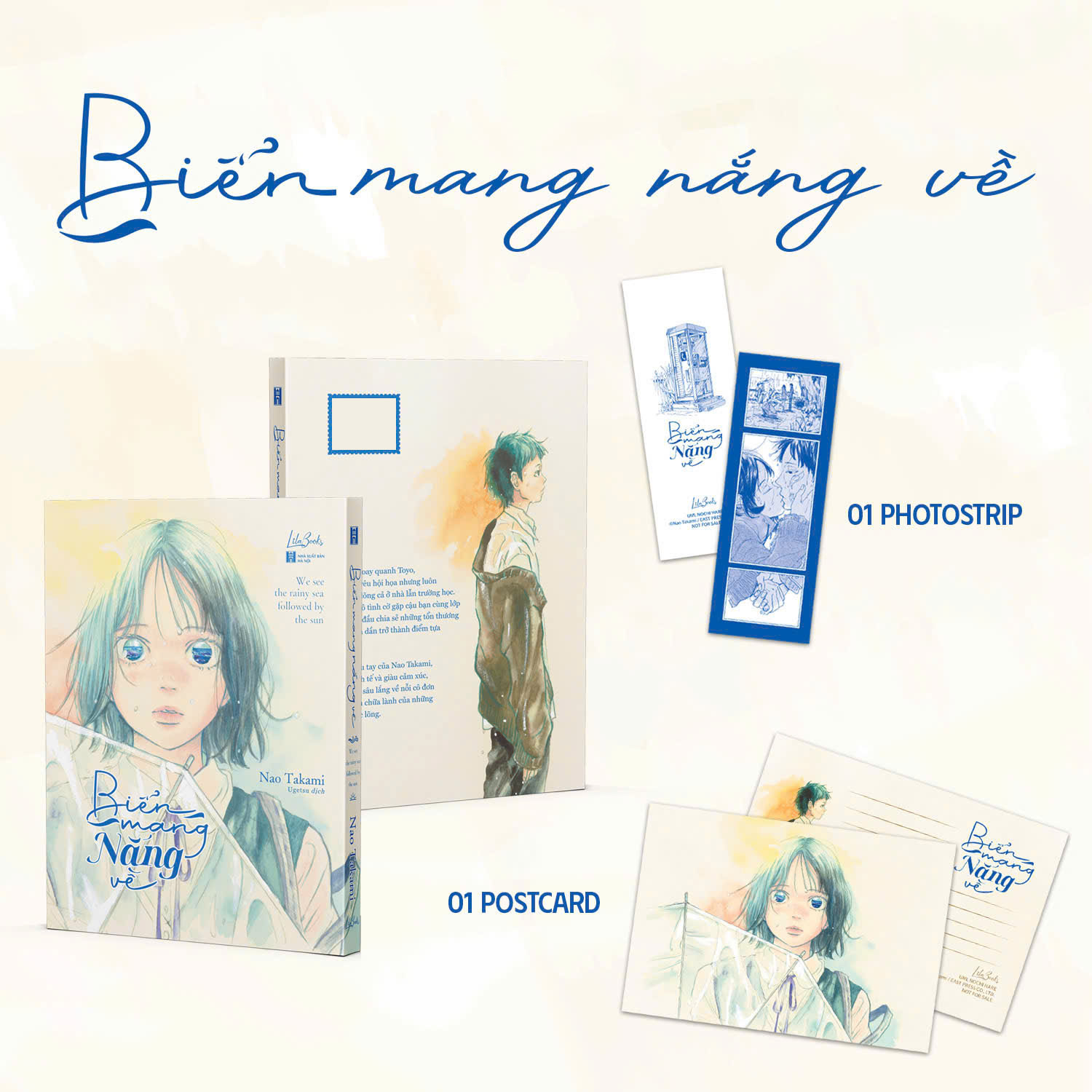 Biển Mang Nắng Về - Tặng Kèm Bookmark Photostrip + Postcard Hai Mặt