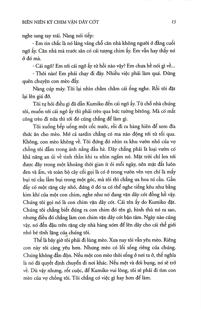 biên niên ký chim vặn dây cót (tái bản 2020)
