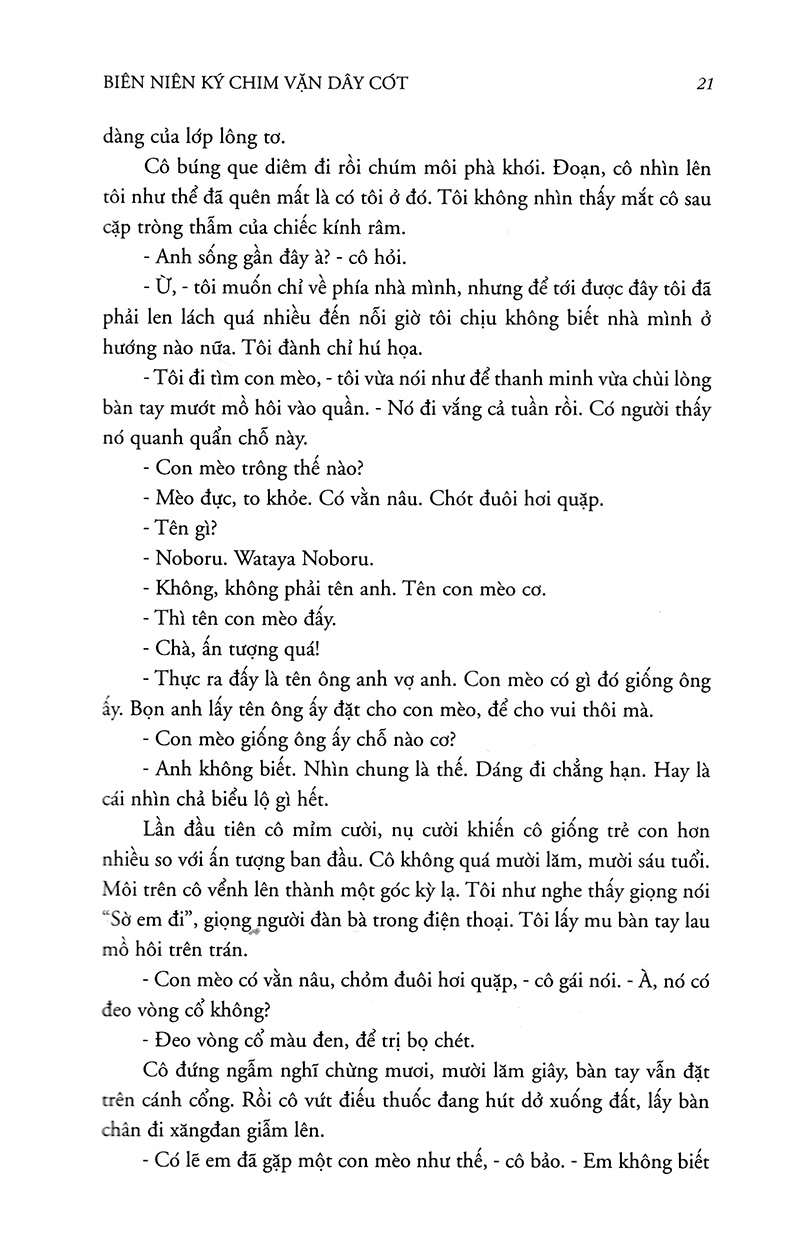 biên niên ký chim vặn dây cót (tái bản 2020)