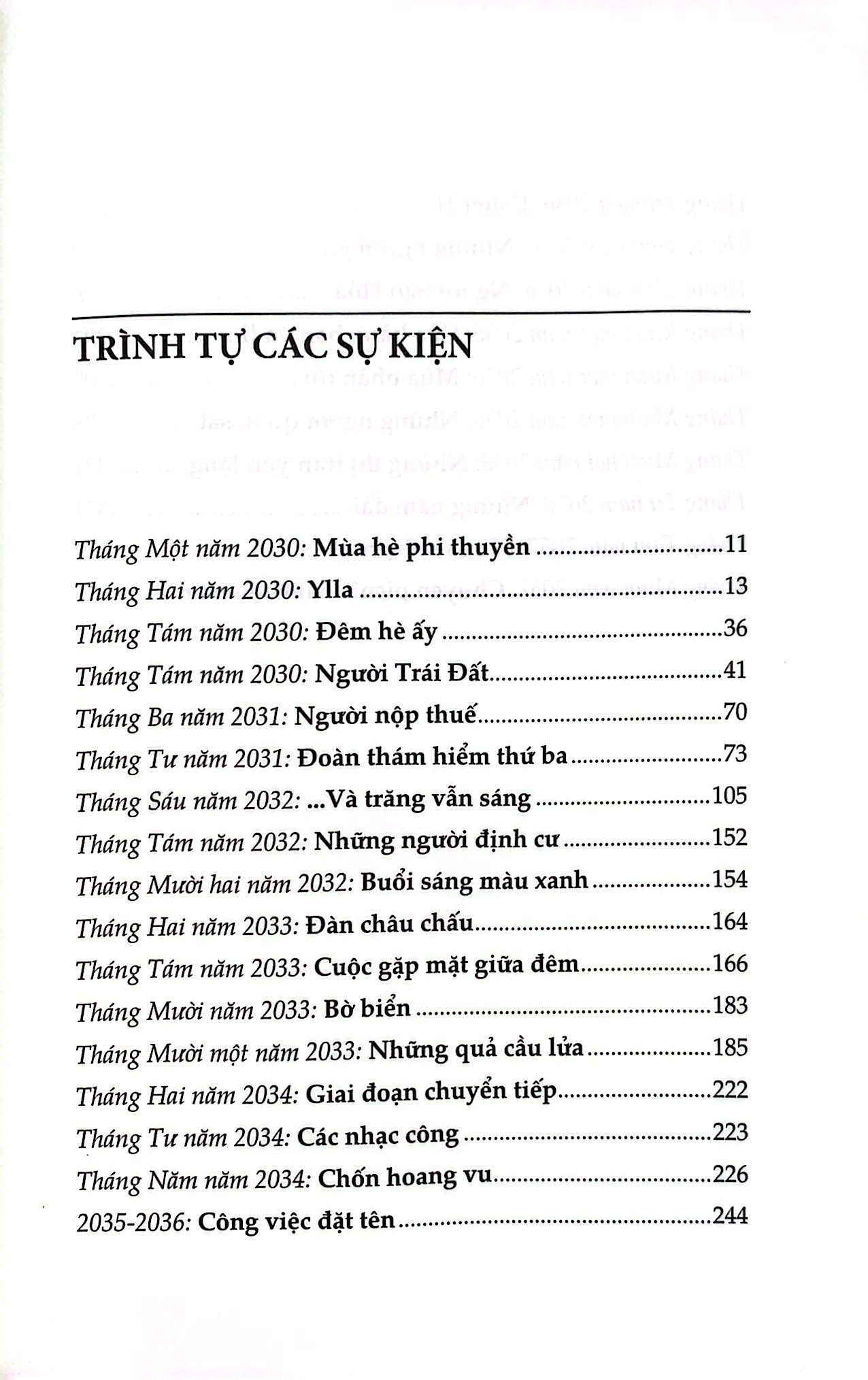 biên niên ký sao hỏa