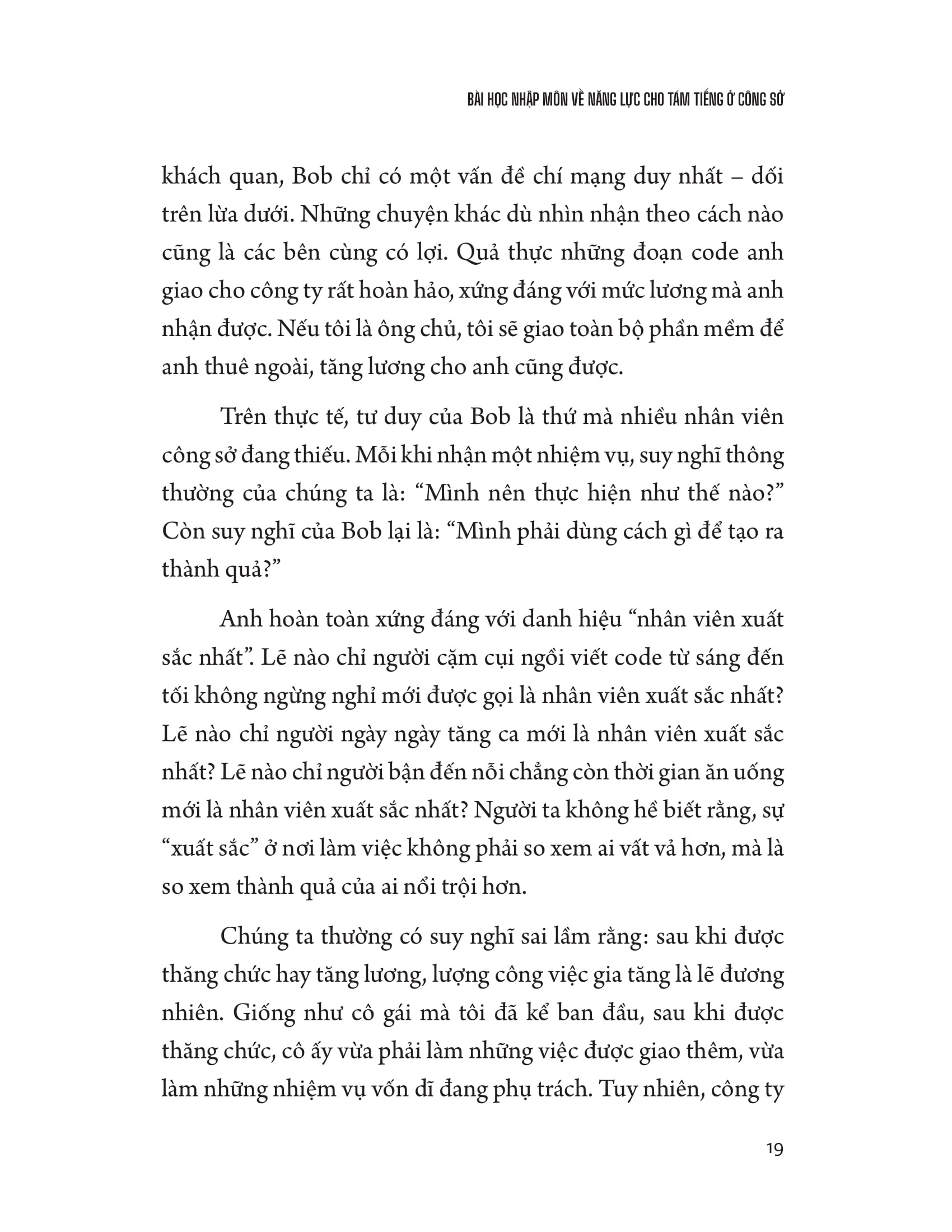 biến nỗ lực thành vàng ròng