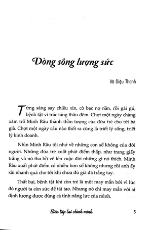 biên tập lại chính mình