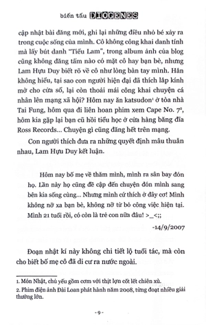 biến tấu diogenes