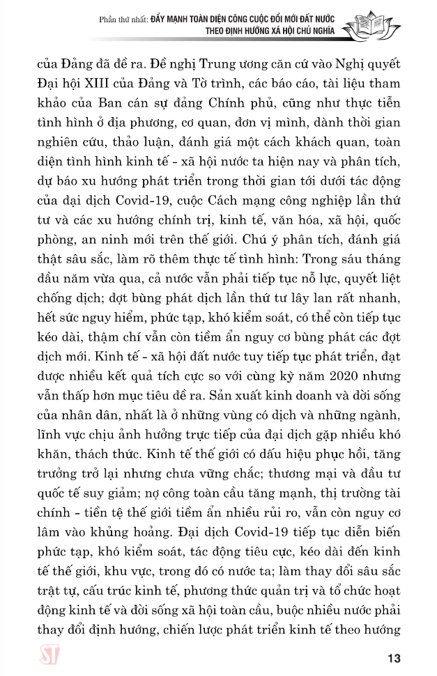 biến thách thức thành cơ hội - quyết tâm tạo đột phá đưa đất nước phát triển nhanh, bền vững
