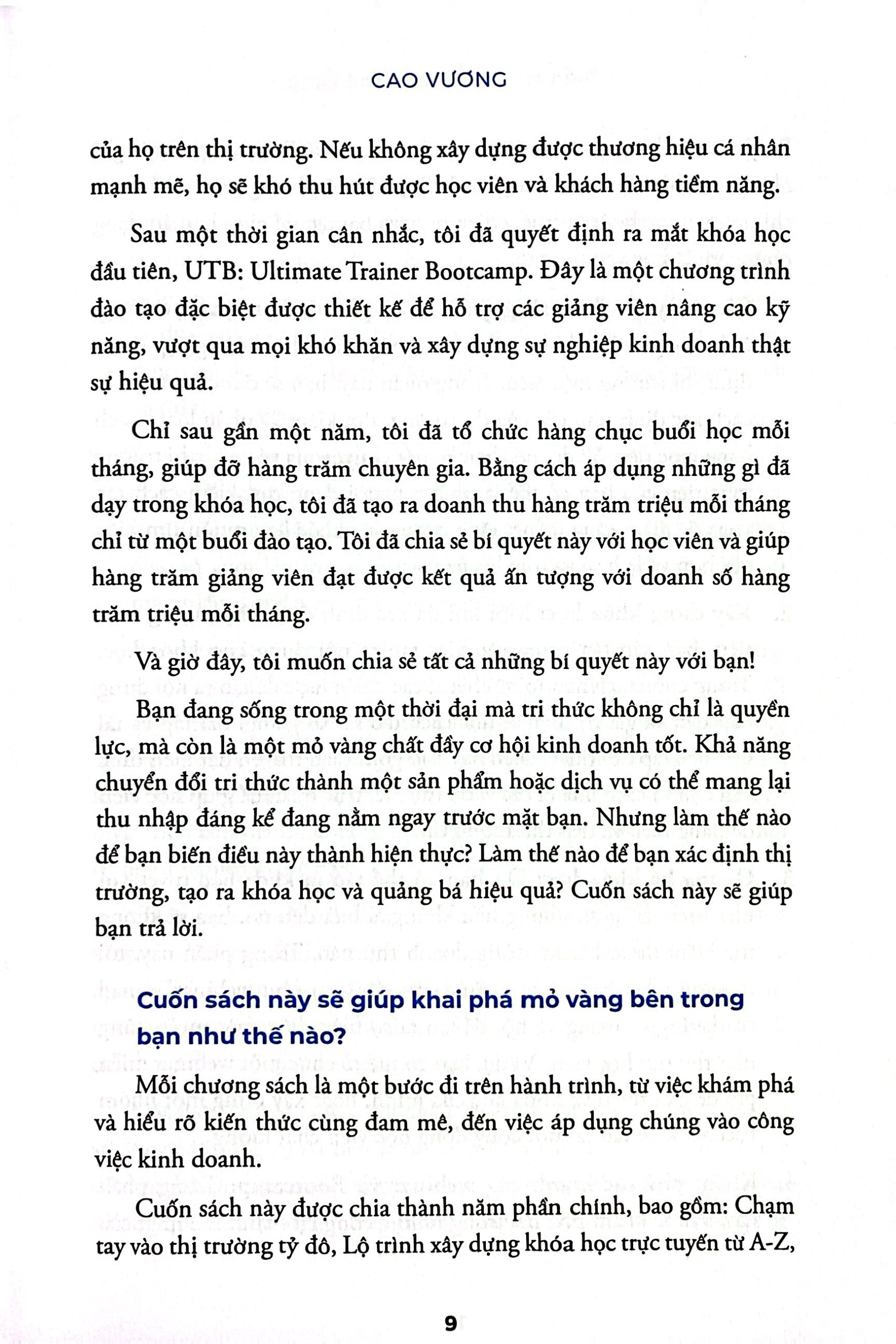 biến tri thức thành mỏ vàng