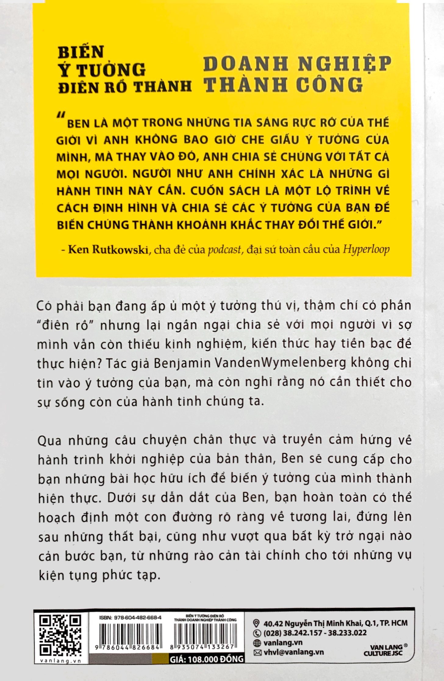 biến ý tưởng điên rồ thành doanh nghiệp thành công