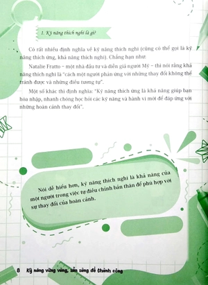 biết cách thích nghi - việc gì cũng thuận lợi (kỹ năng thích nghi) (dùng cho lứa tuổi học sinh phổ thông)
