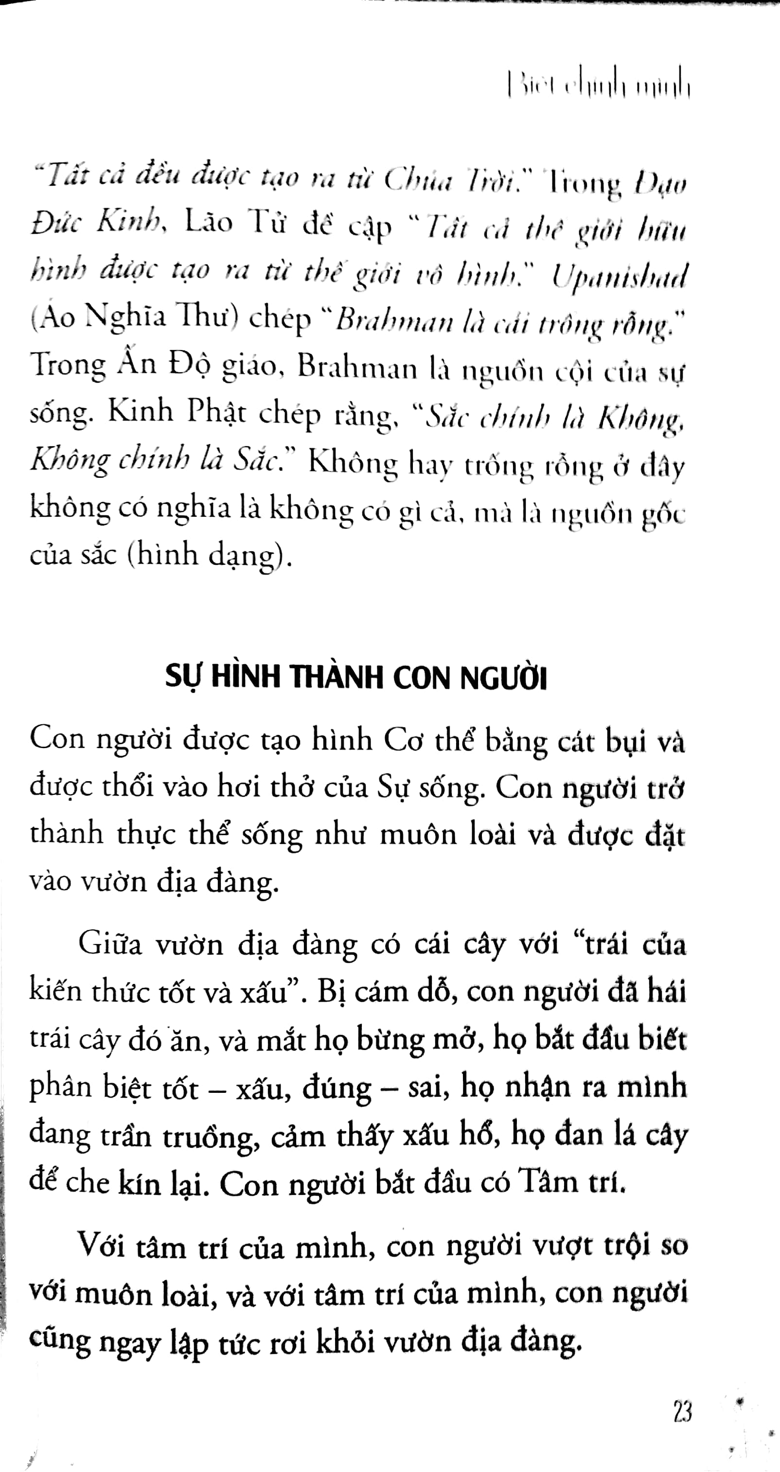 biết chính mình - cuốn sách thay đổi nhận thức (tái bản 2018)