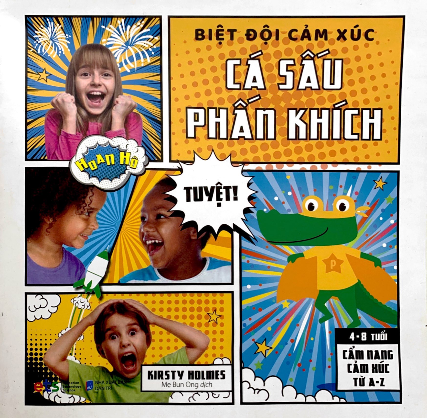 biệt đội cảm xúc - cá sấu phấn khích