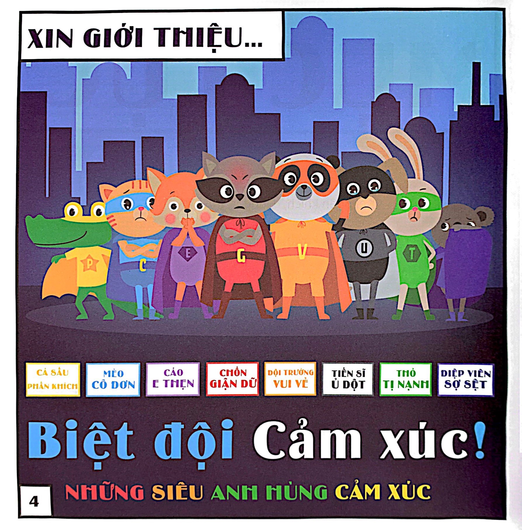 biệt đội cảm xúc - cá sấu phấn khích