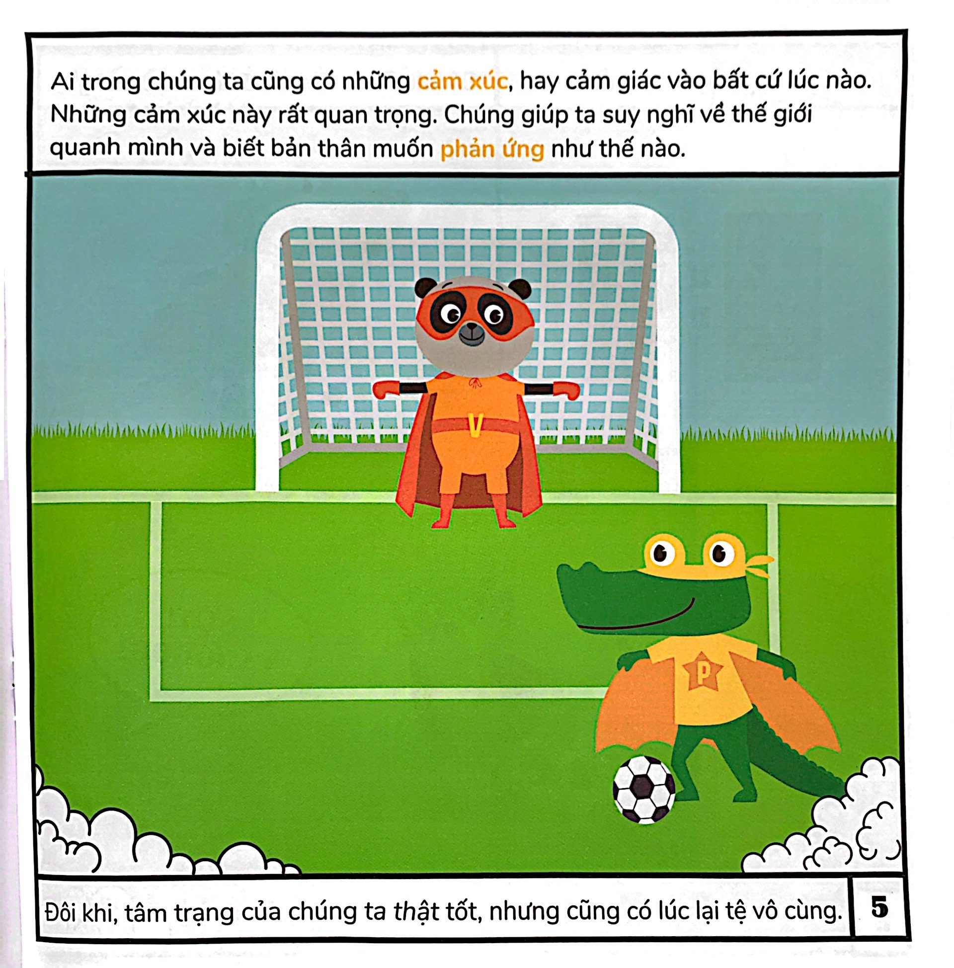 biệt đội cảm xúc - cá sấu phấn khích