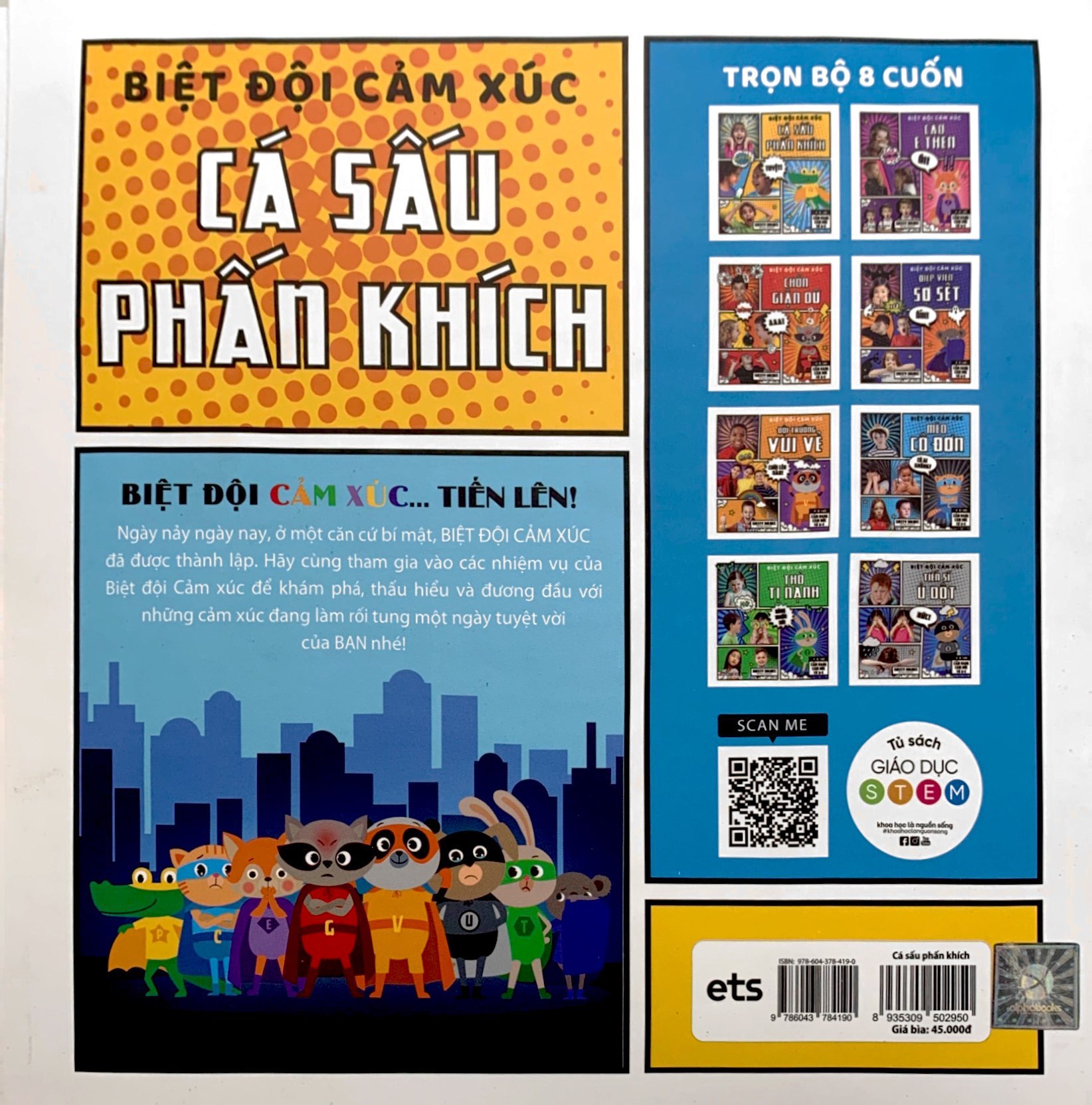 biệt đội cảm xúc - cá sấu phấn khích