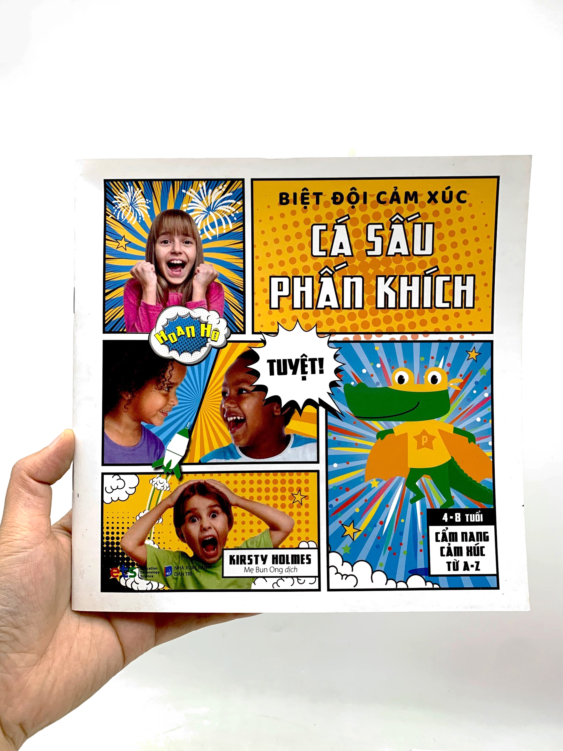 biệt đội cảm xúc - cá sấu phấn khích