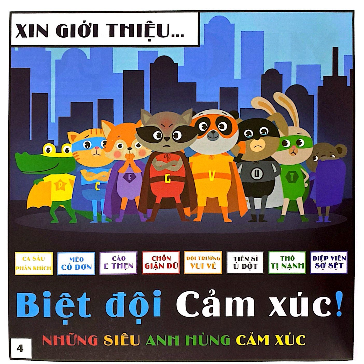 biệt đội cảm xúc - cáo e thẹn