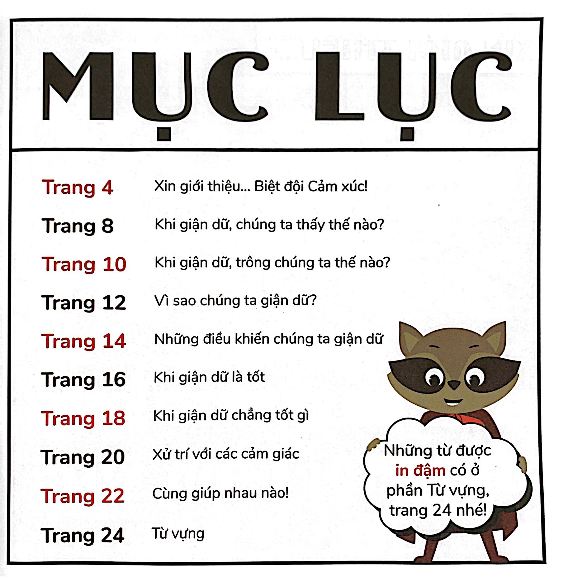 biệt đội cảm xúc - chồn giận dữ