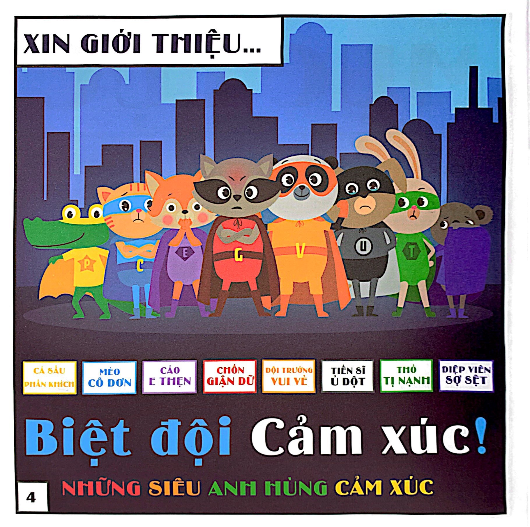 biệt đội cảm xúc - chồn giận dữ