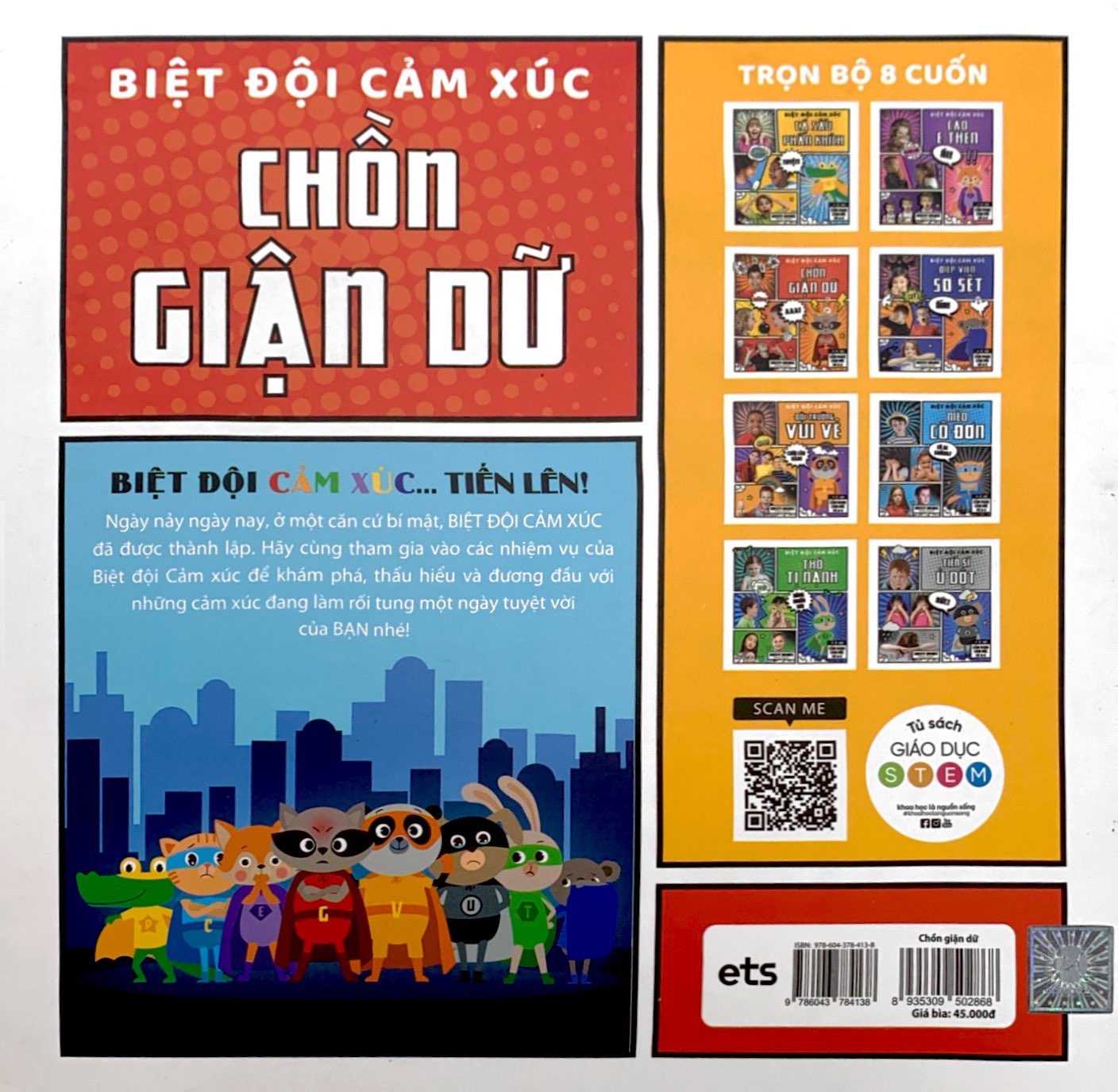 biệt đội cảm xúc - chồn giận dữ