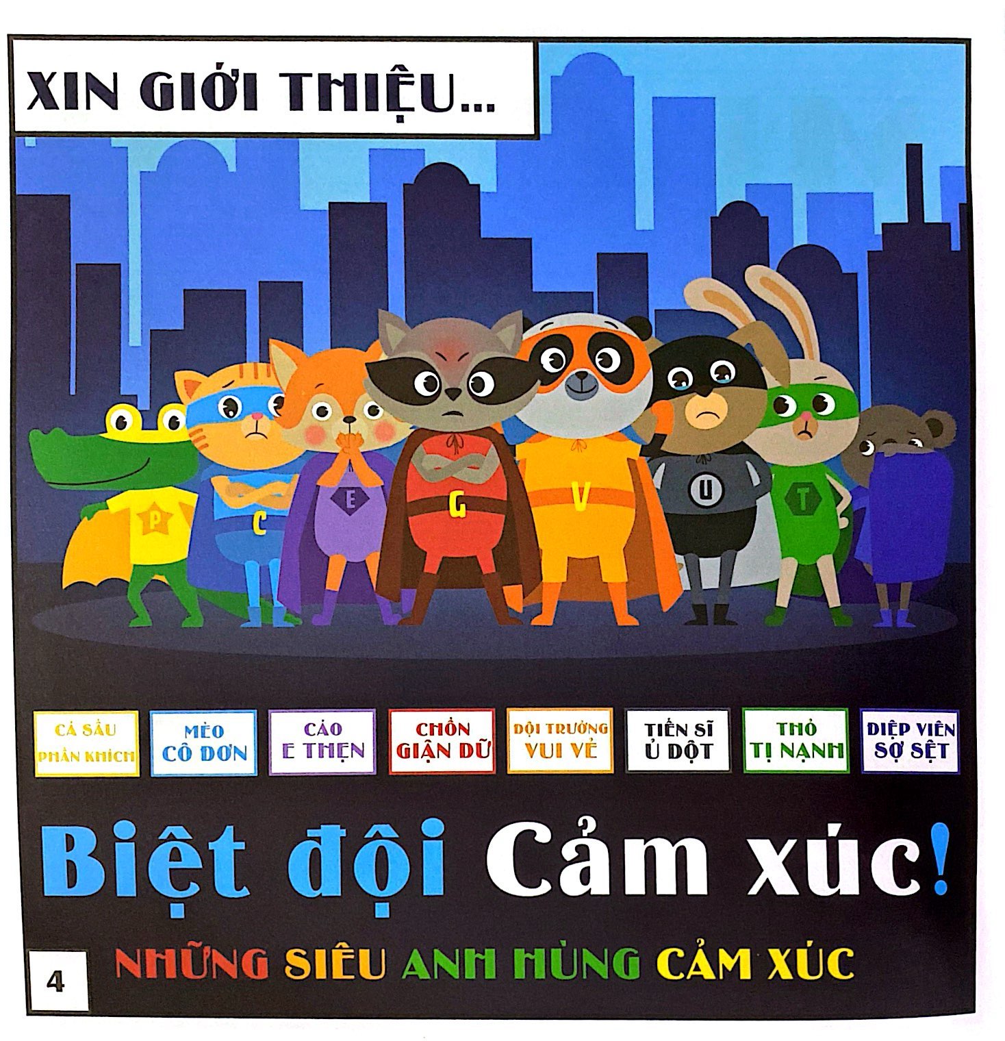 biệt đội cảm xúc - điệp viên sợ sệt