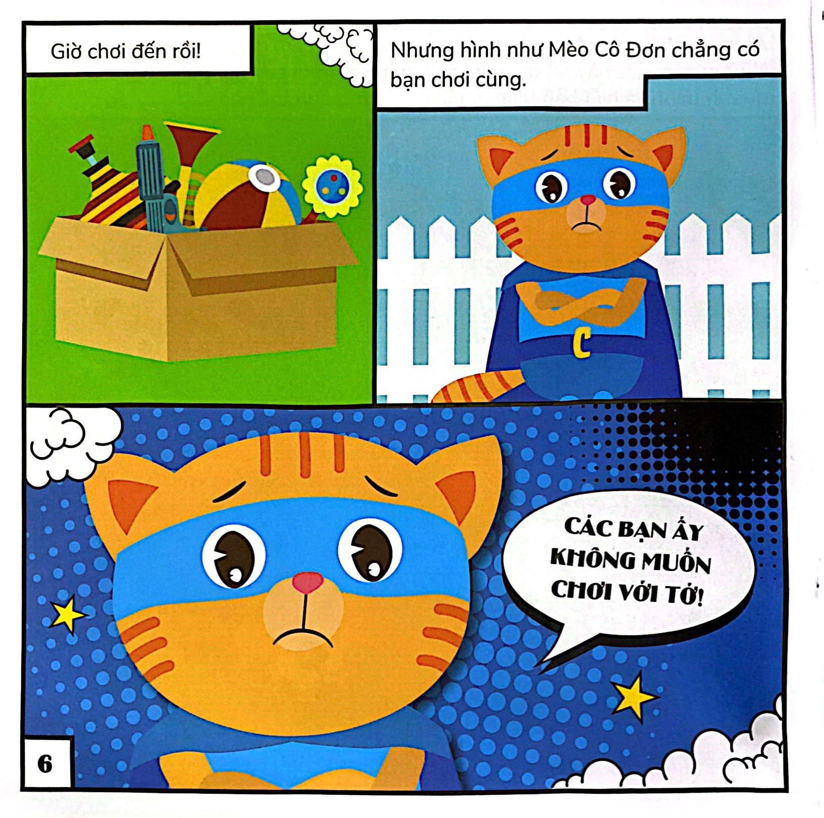 biệt đội cảm xúc - mèo cô đơn