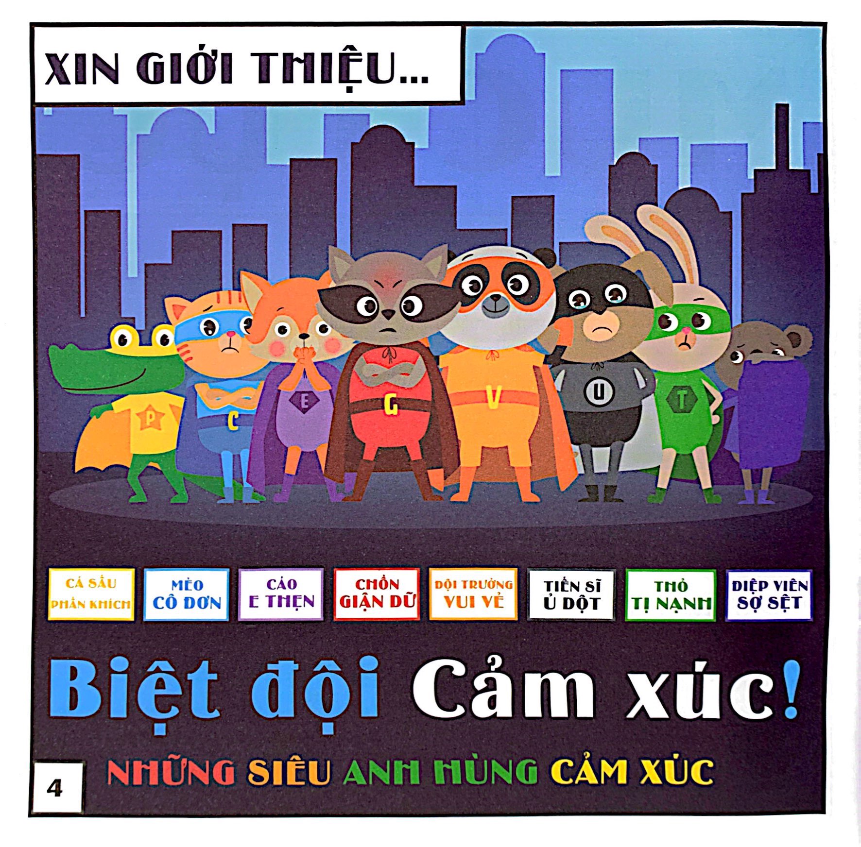 biệt đội cảm xúc - thỏ tị nạnh