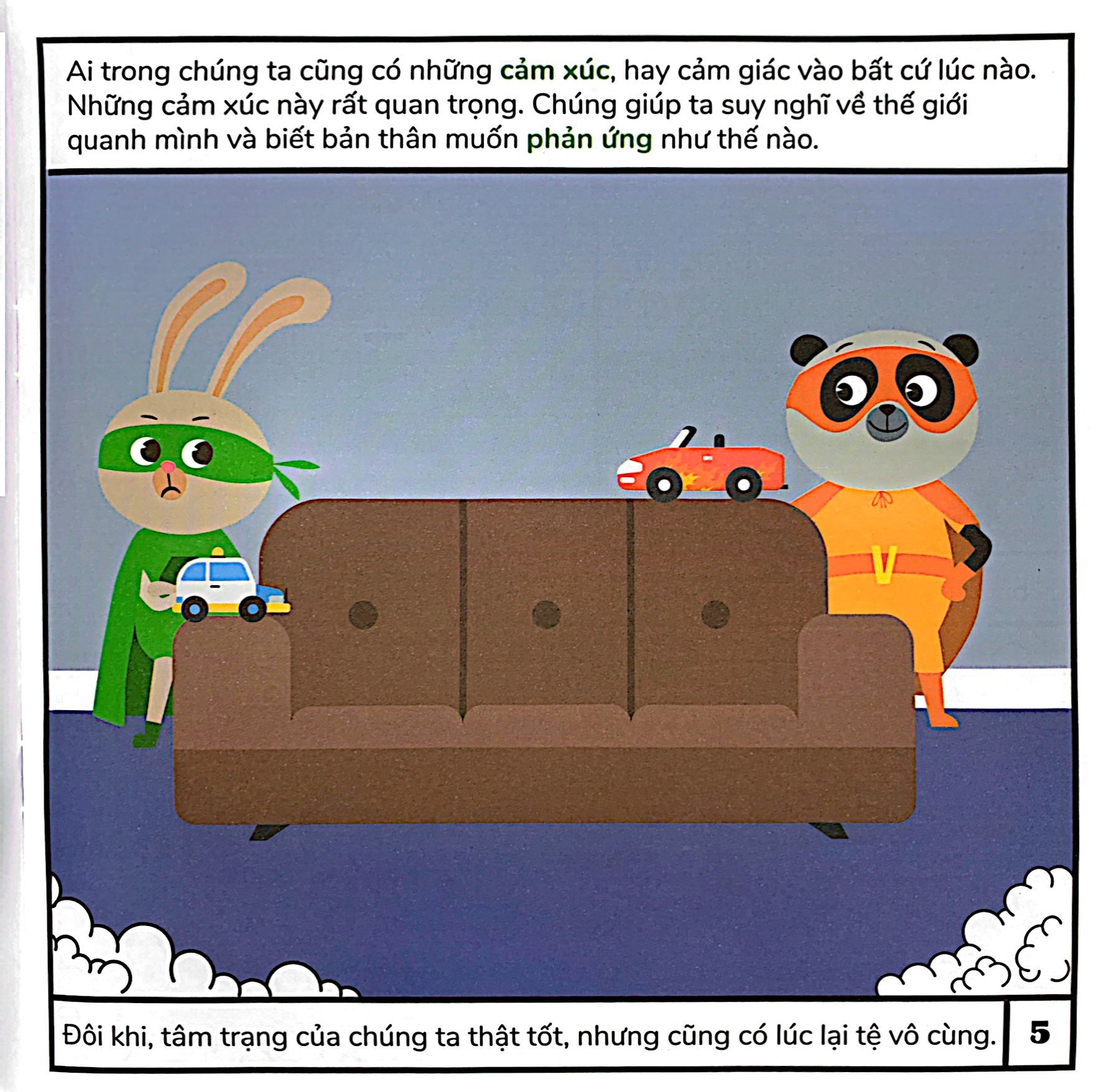 biệt đội cảm xúc - thỏ tị nạnh