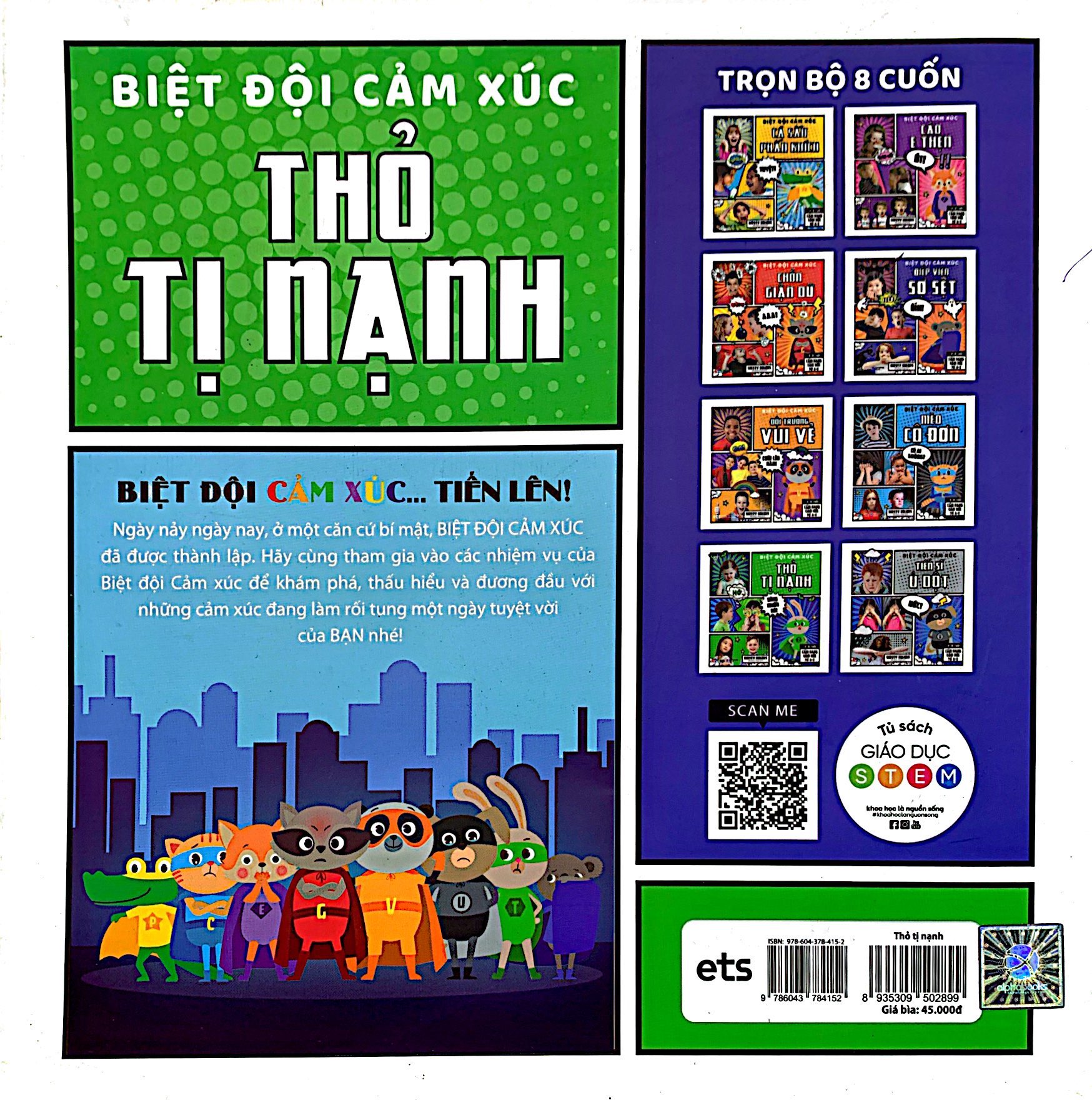 biệt đội cảm xúc - thỏ tị nạnh