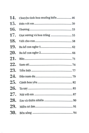 biết ơn và yêu thương