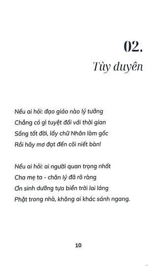biết ơn và yêu thương
