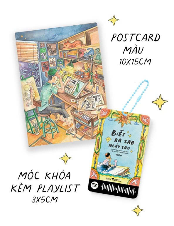 Biet Ra Sao Ngay Sau - Tu Truyen Chan That Cua Mot Hoa Si Truyen Tranh - Tang Kem Chu Ky + Postcard Mau + Moc Khoa Kem Playlist