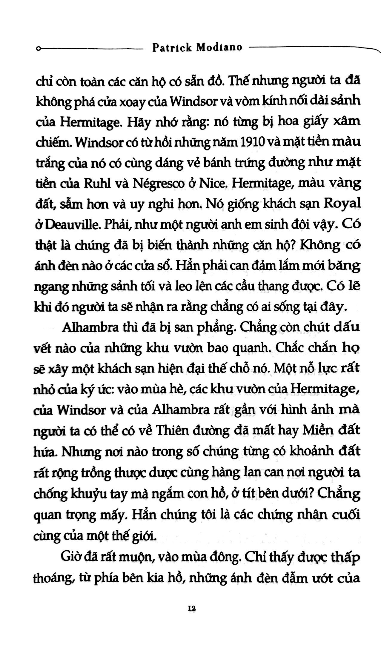 biệt thự buồn