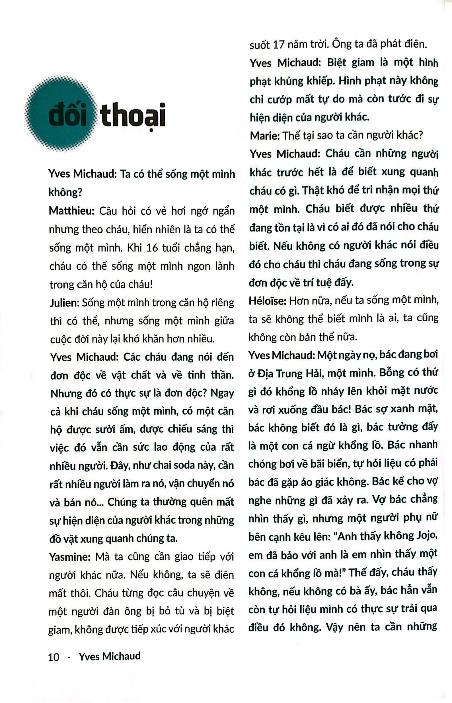 biết tuốt về triết - trò chuyện giữa triết gia và bạn trẻ về những vấn đề triết học căn bản