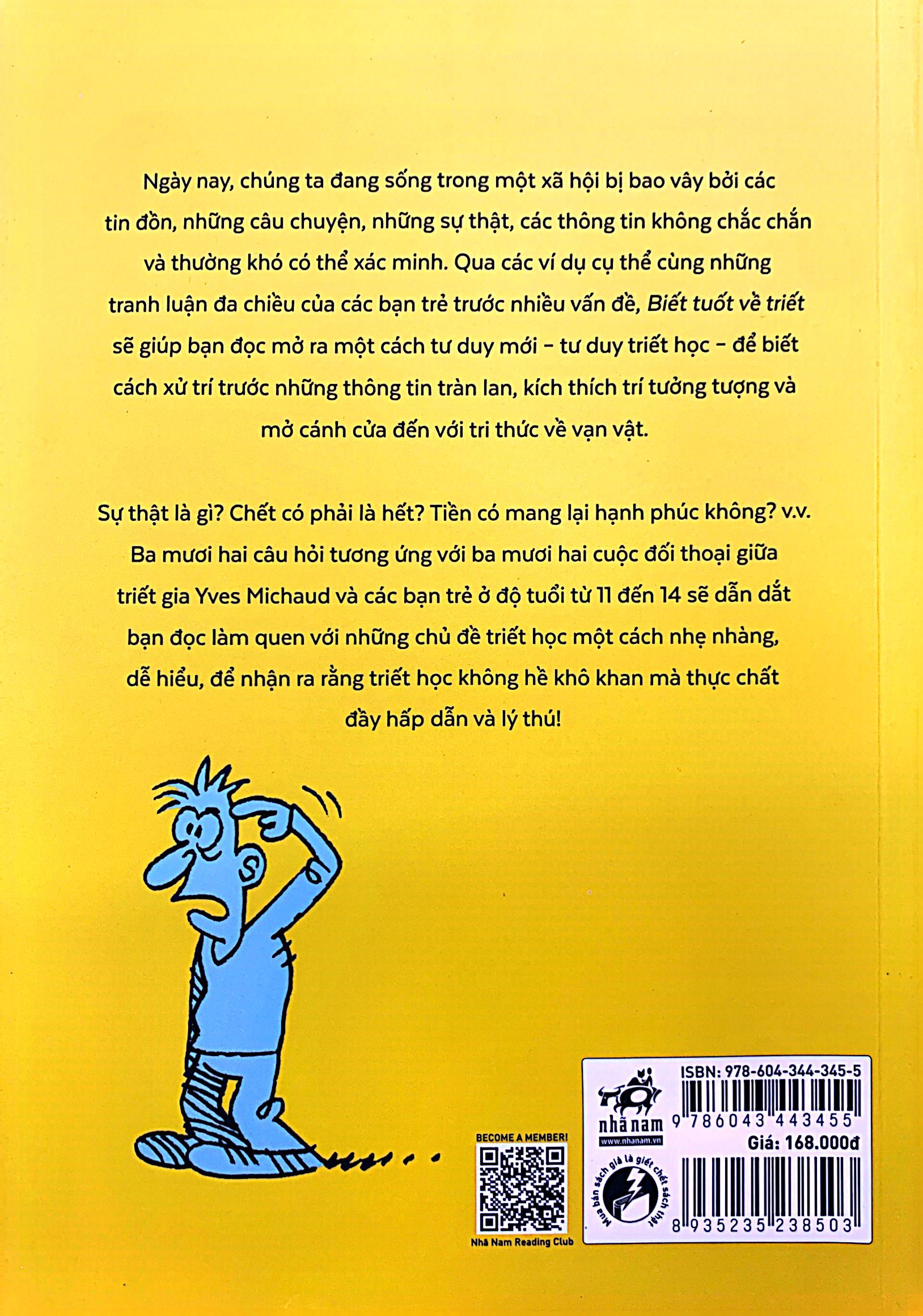 biết tuốt về triết - trò chuyện giữa triết gia và bạn trẻ về những vấn đề triết học căn bản