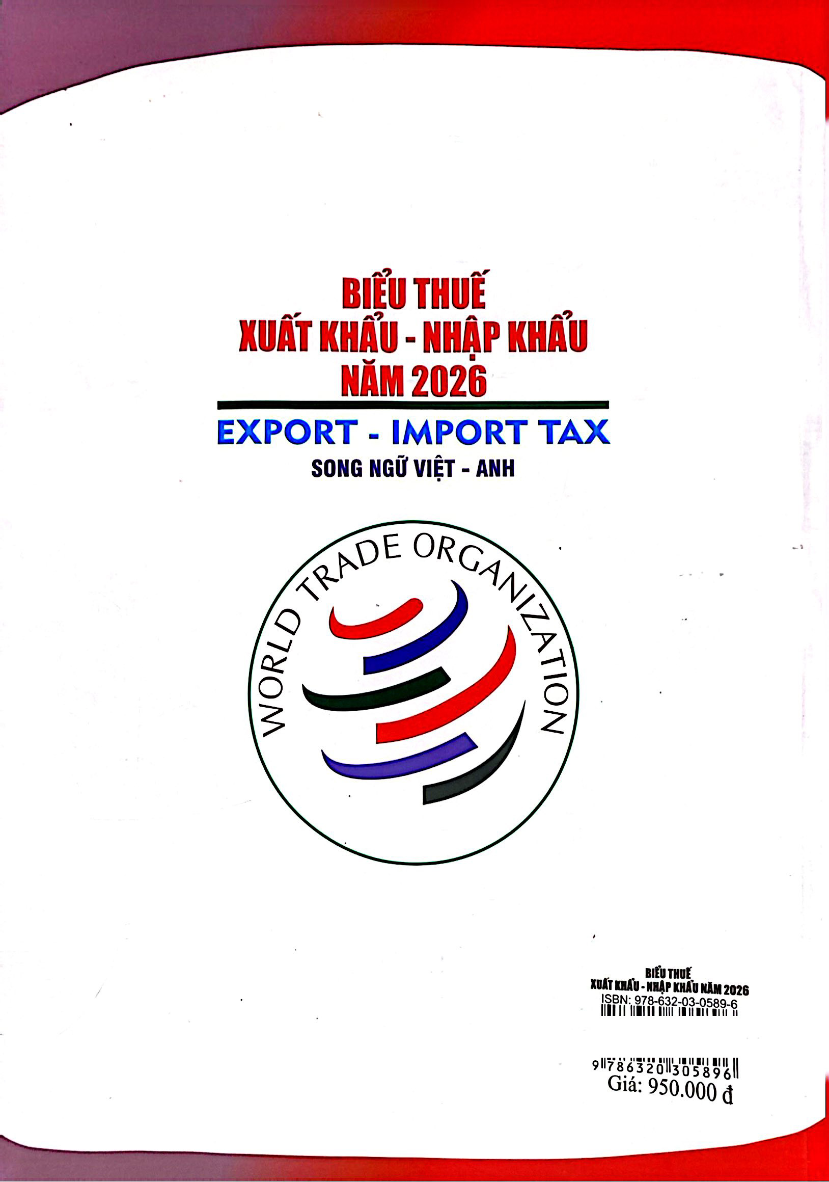 Biểu Thuế Xuất Khẩu - Nhập Khẩu Năm 2026 (Song Ngữ Anh - Việt)