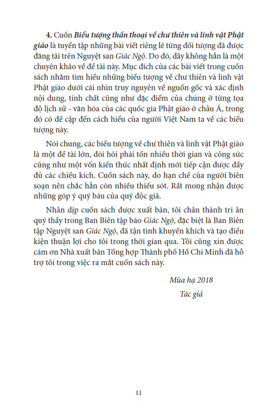 biểu tượng thần thoại về chư thiên và linh vật phật giáo (tái bản 2024)