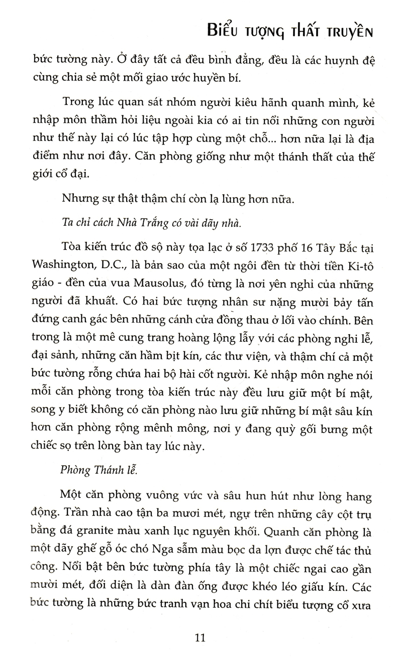 biểu tượng thất truyền - bìa cứng (tái bản 2023)