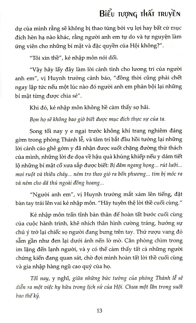 biểu tượng thất truyền - bìa cứng (tái bản 2023)