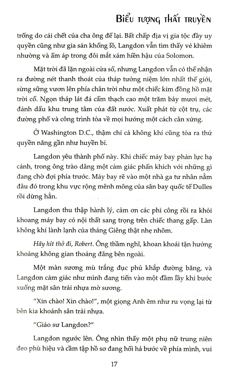 biểu tượng thất truyền - bìa cứng (tái bản 2023)