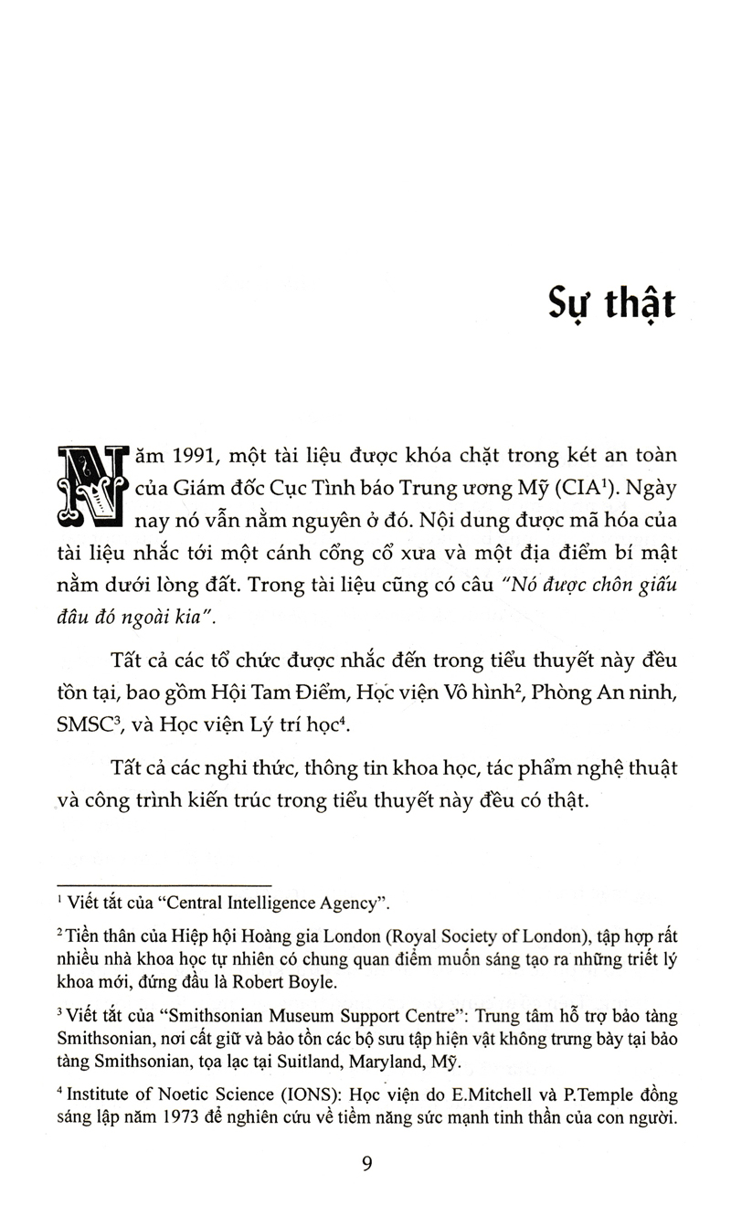 biểu tượng thất truyền - bìa cứng (tái bản 2023)