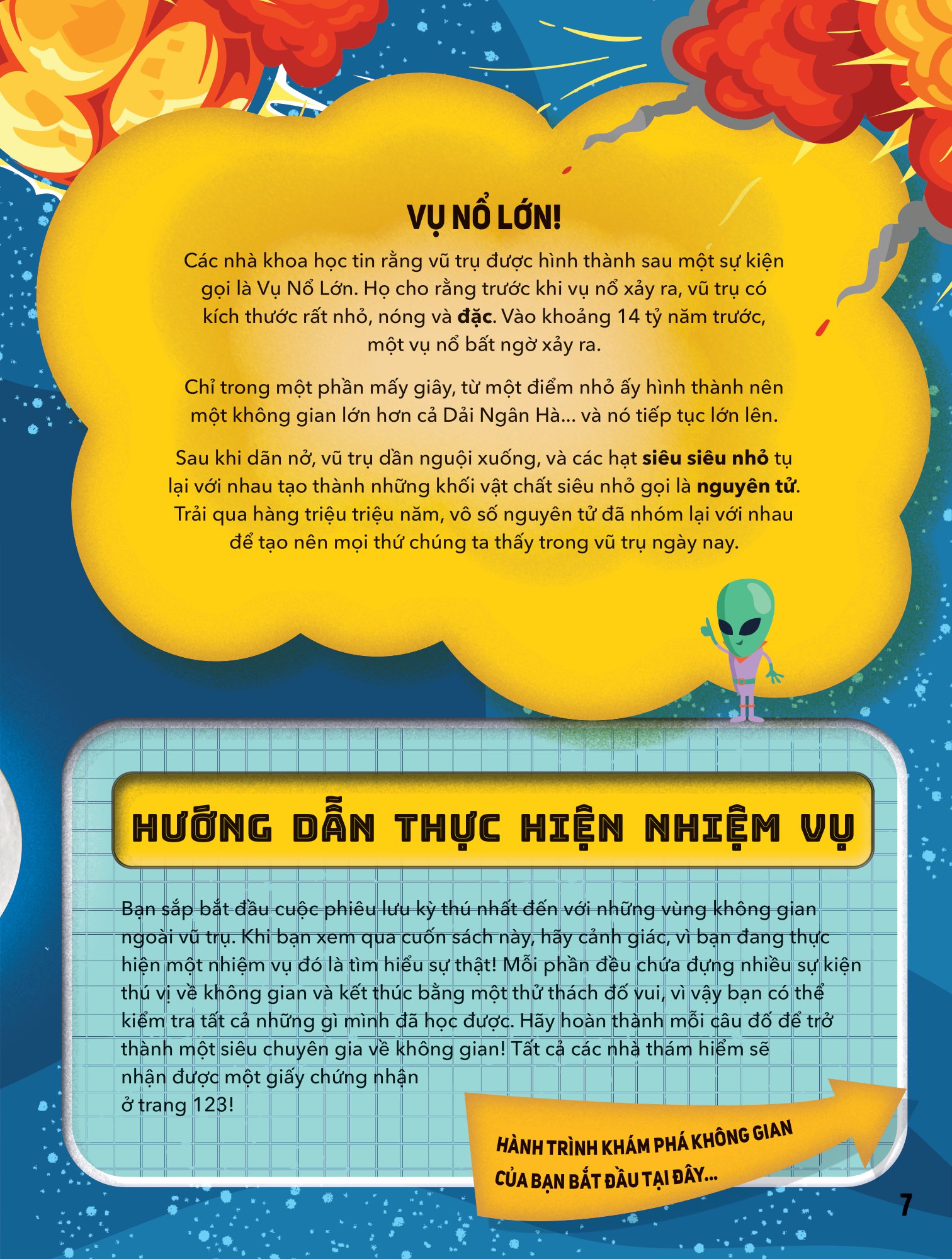 big bang - bách khoa và khám phá - không gian vũ trụ