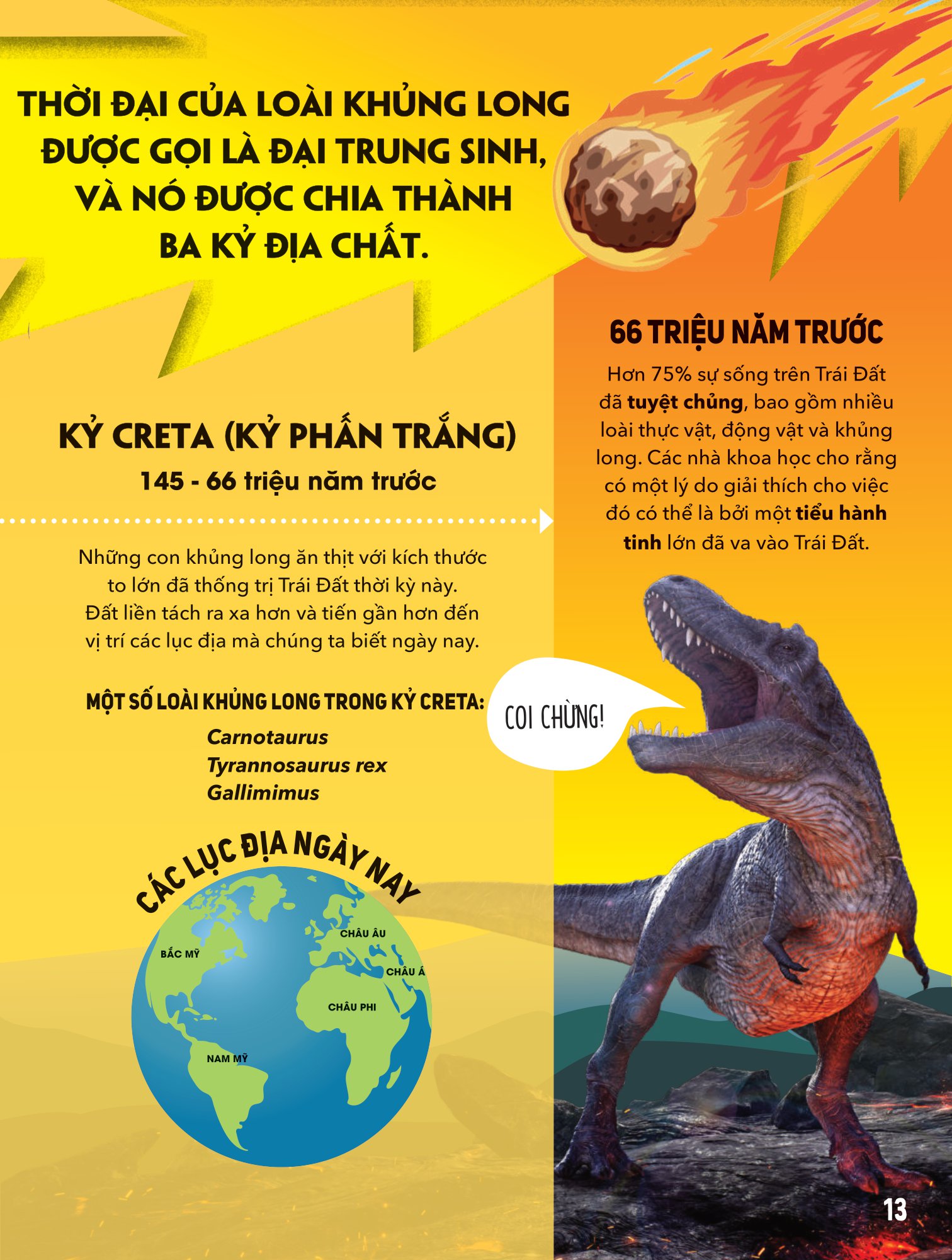 big bang - bách khoa và khám phá - thế giới khủng long