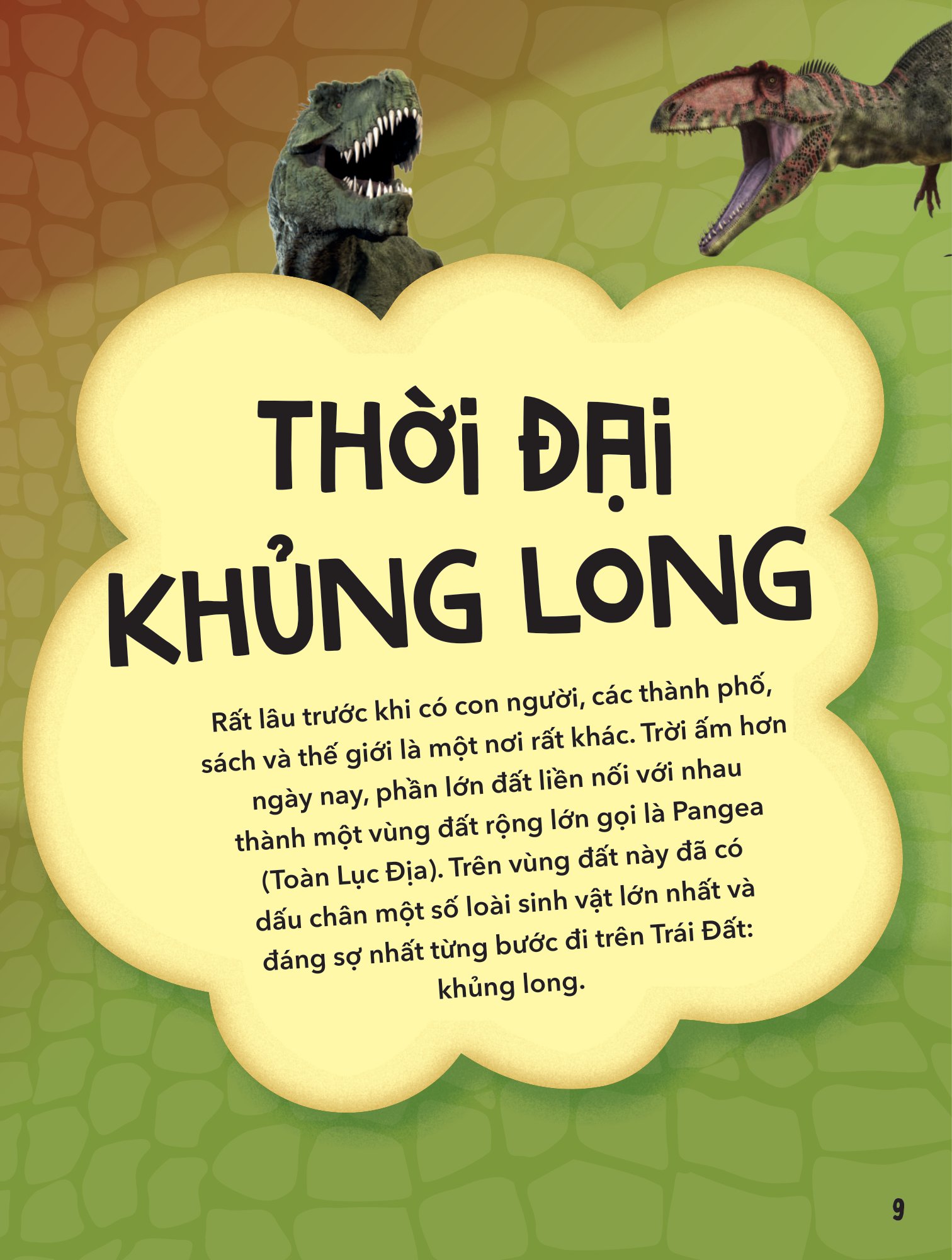 big bang - bách khoa và khám phá - thế giới khủng long