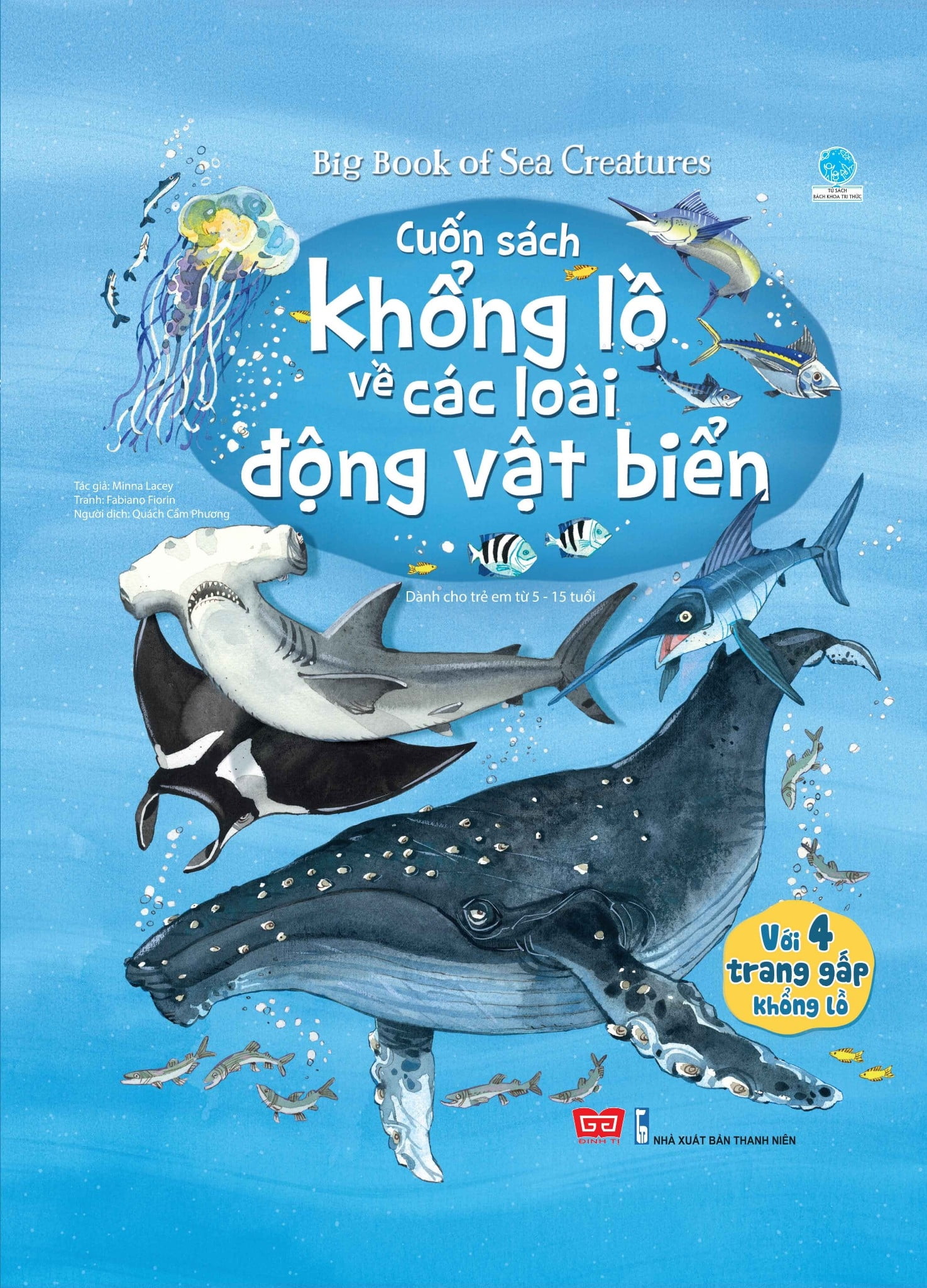 big book - cuốn sách khổng lồ về các loài động vật biển (tái bản)