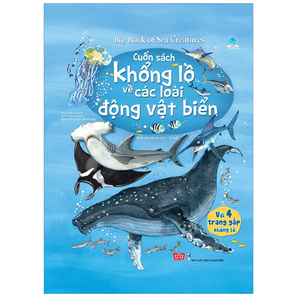 big book - cuốn sách khổng lồ về các loài động vật khổng lồ (tái bản 2018)