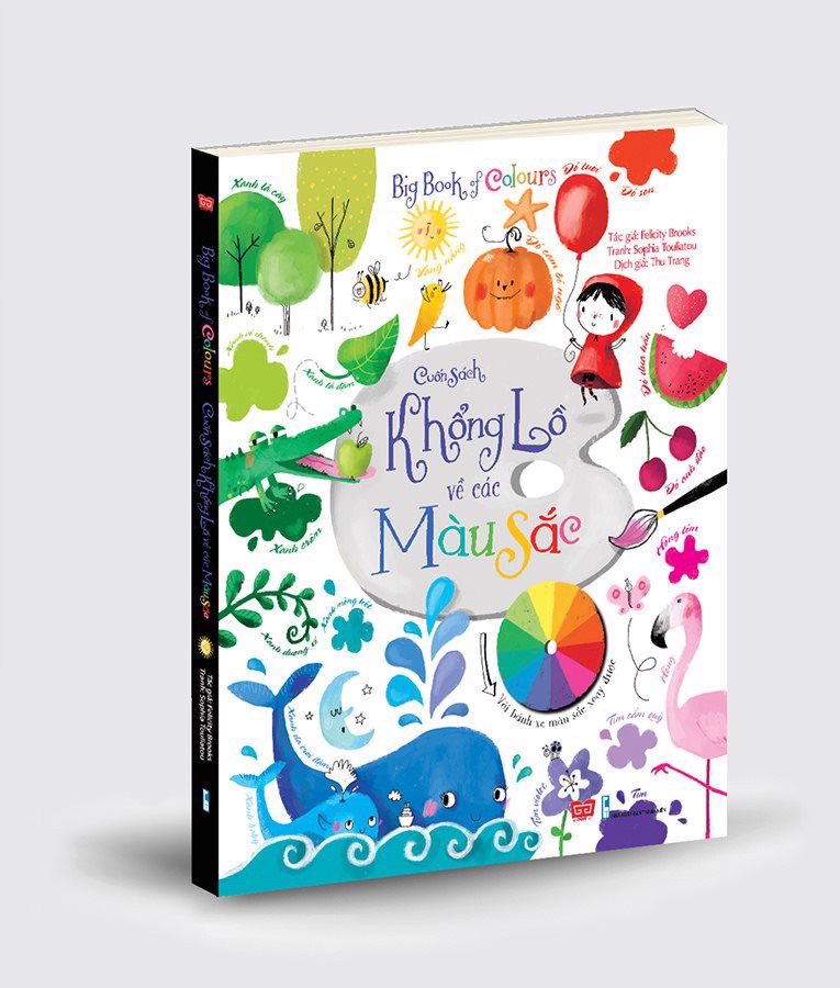 big book - cuốn sách khổng lồ về các màu sắc (tái bản 2018)