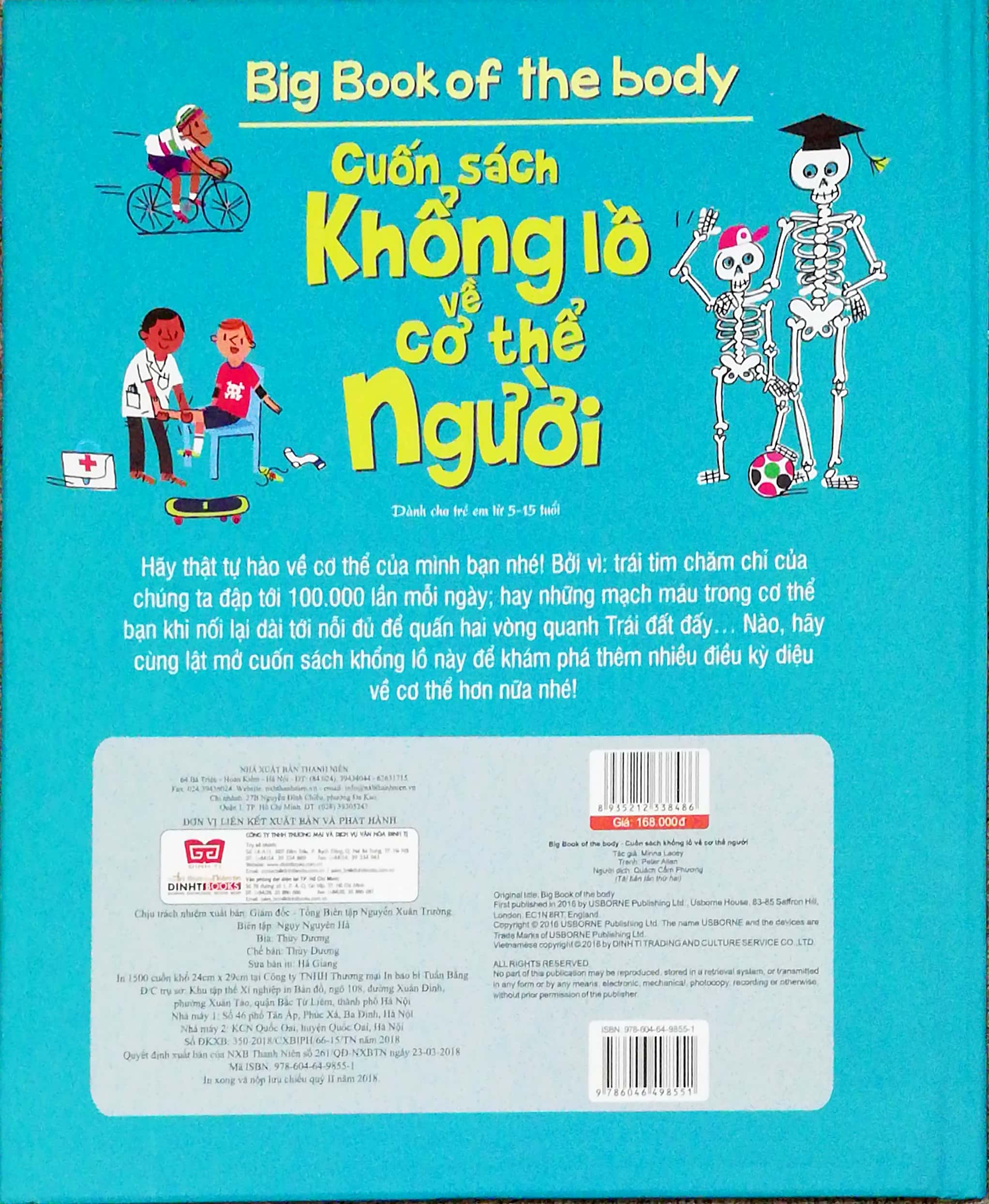 big book - cuốn sách khổng lồ về cơ thể người (tái bản)