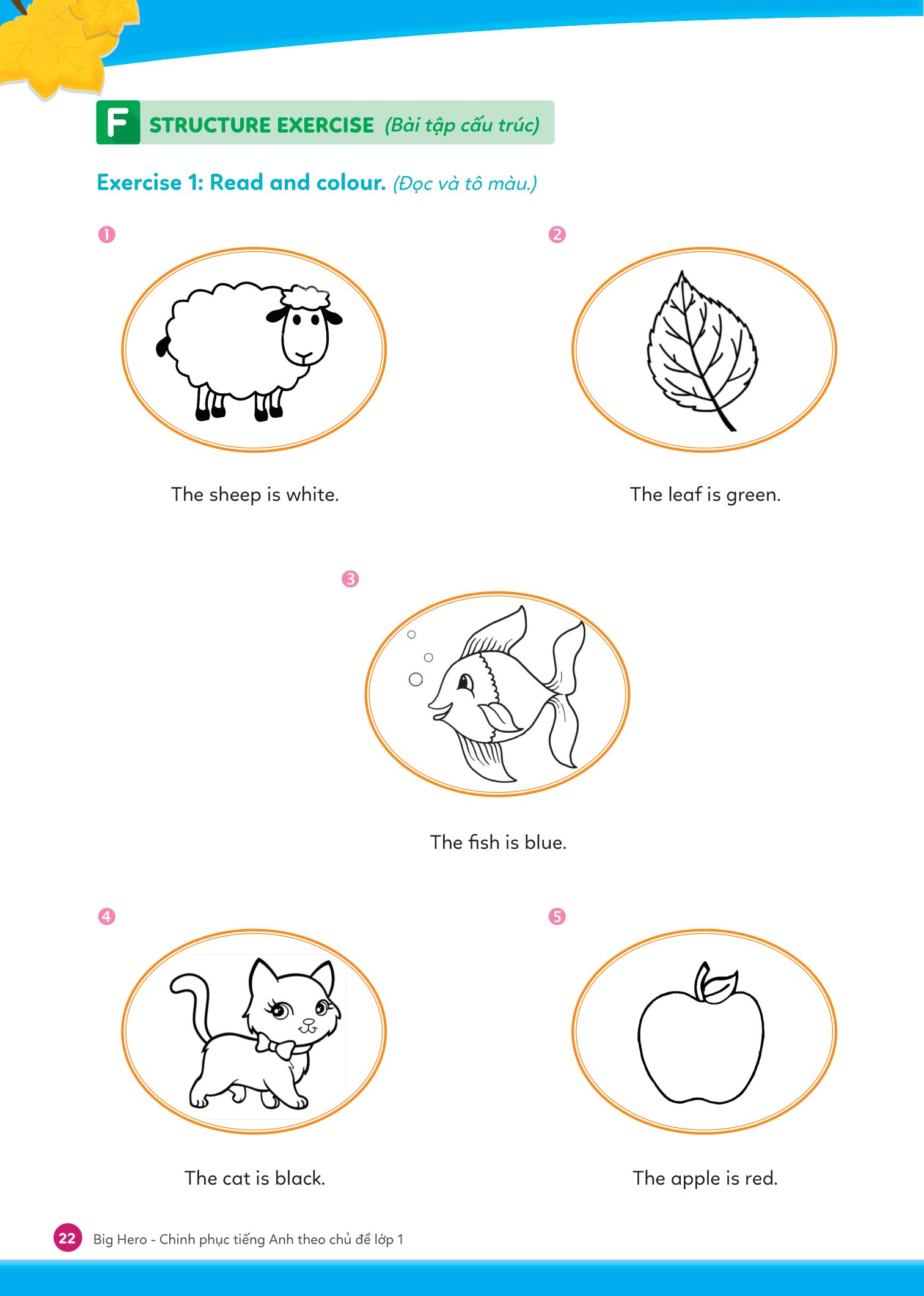 big hero - chinh phục tiếng anh theo chủ đề lớp 1