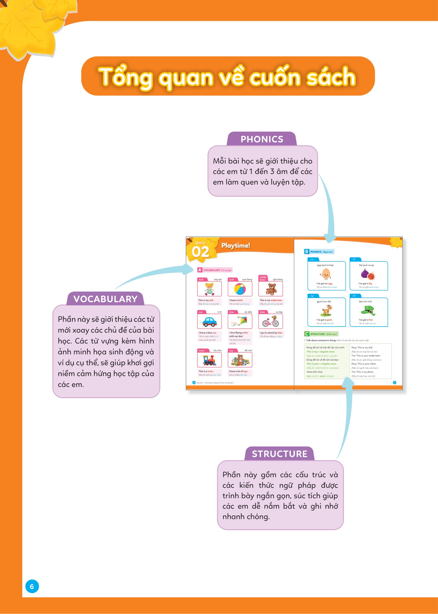 big hero - chinh phục tiếng anh theo chủ đề lớp 2